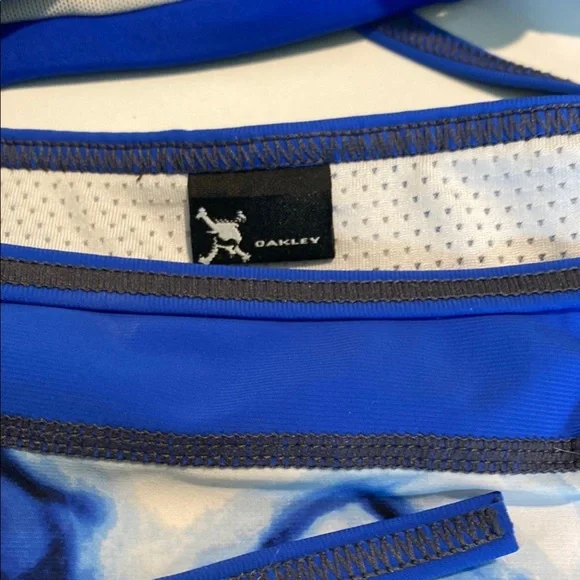 Oakley Blue Bikini Set with Adjustable Straps - Picture 4 of 4